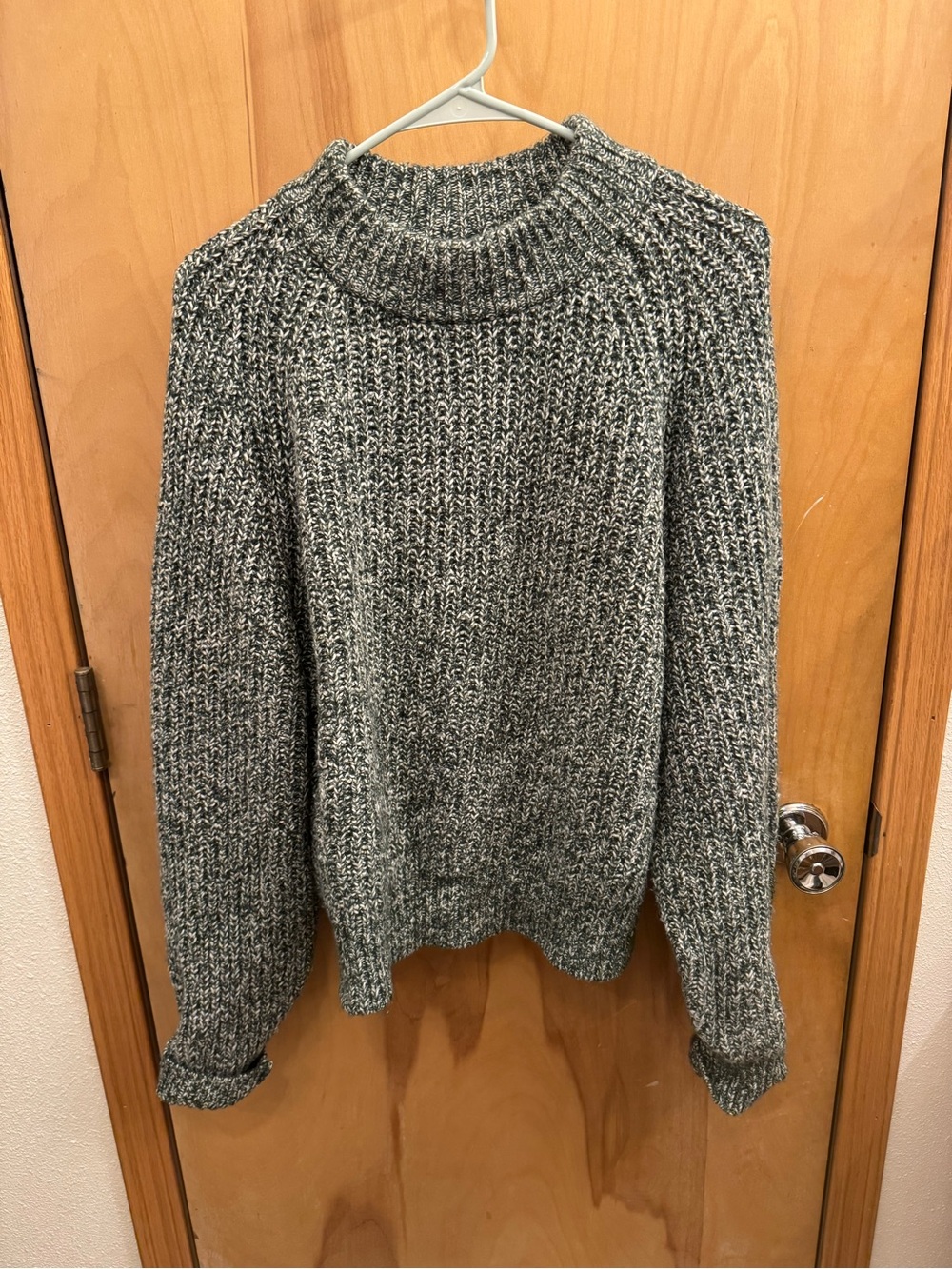 Universal Thread Green Marled Cowl Neck Sweater